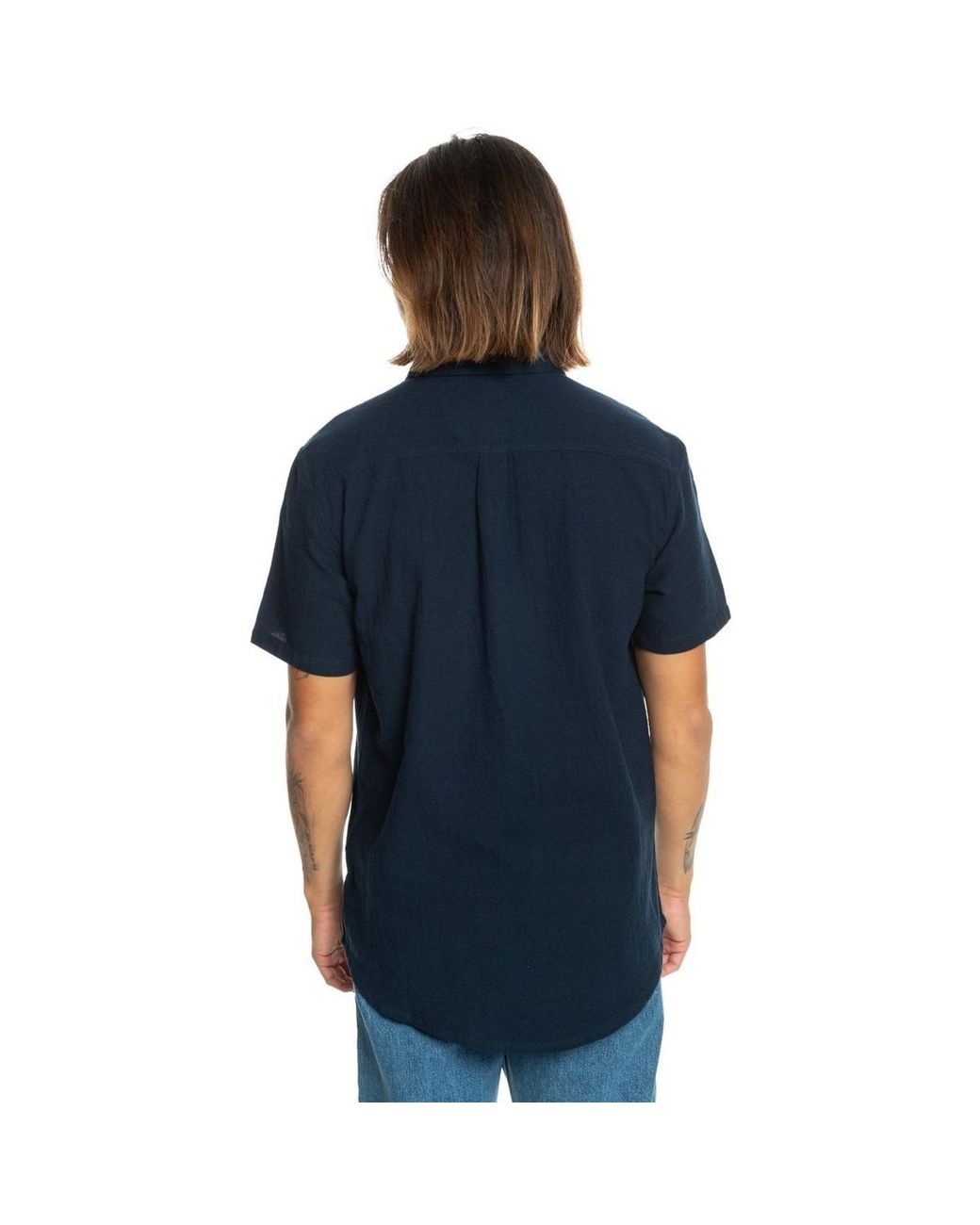 Chemise Time Box Quiksilver pour homme en coloris Blue