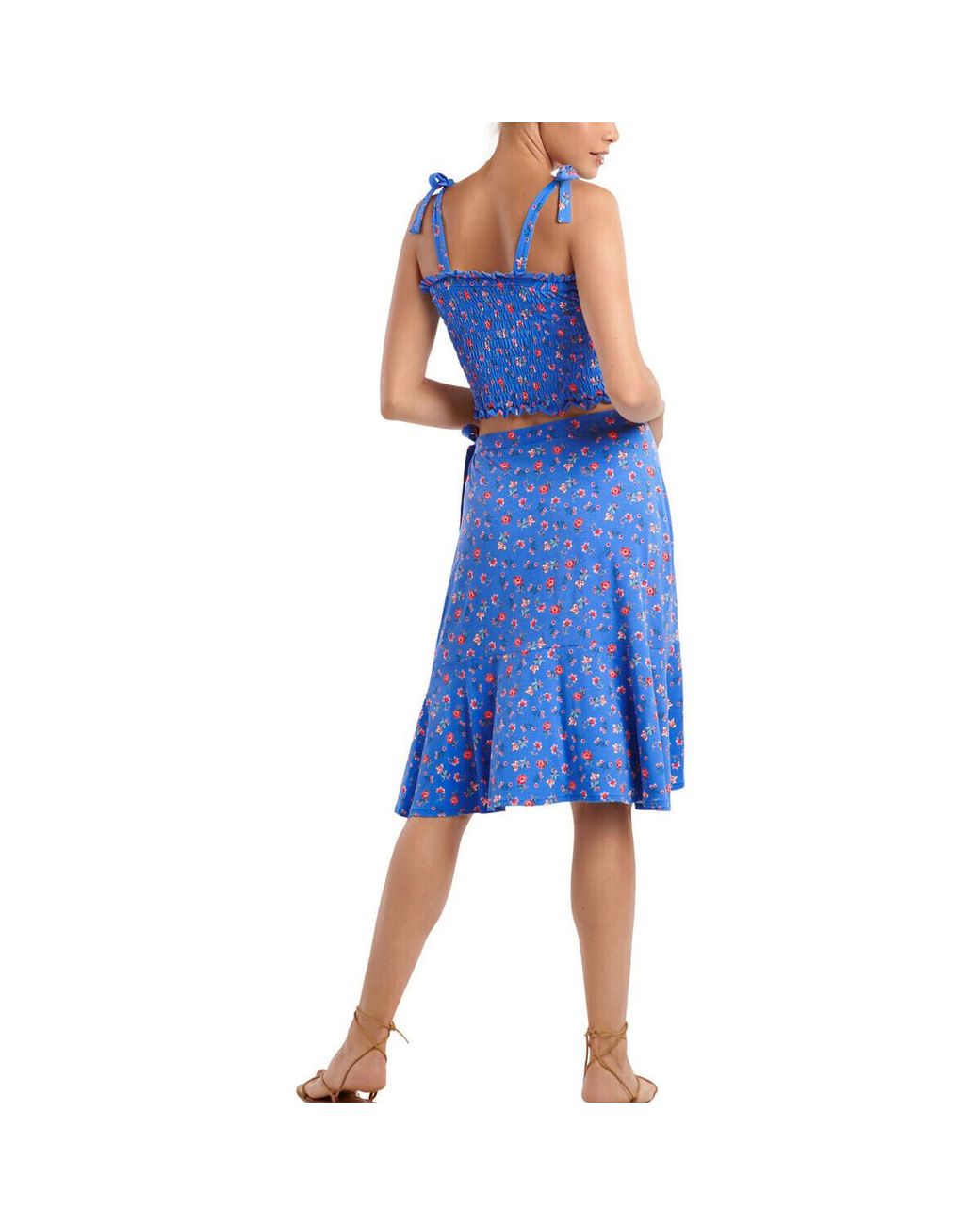 Jupes Midi Jupe Estivale Java Lisca en coloris Blue