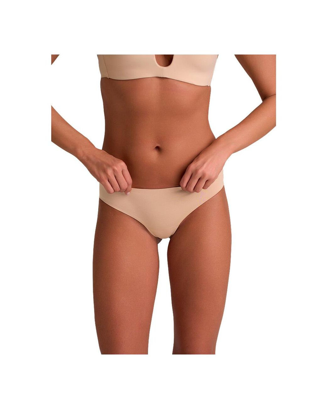 Strings Pack X2 Strings Cotton Bye Bra en coloris Black