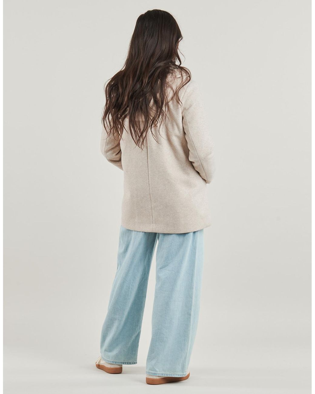 Vero Moda Mantel Vmfortuneshila in het Natural