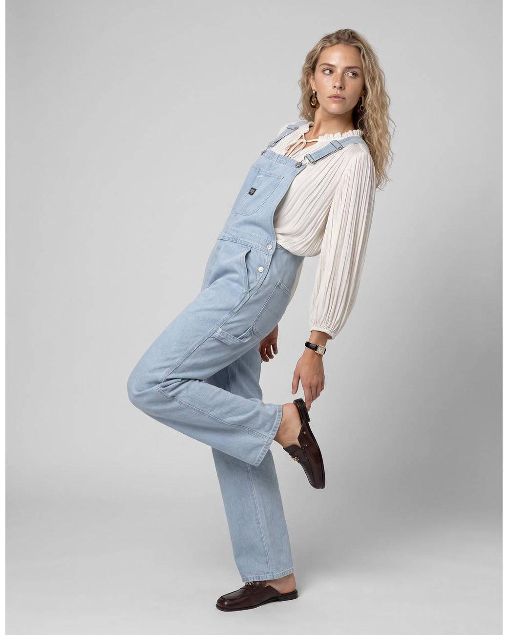 Vans Jumpsui Chore Denim Overall in het Blue