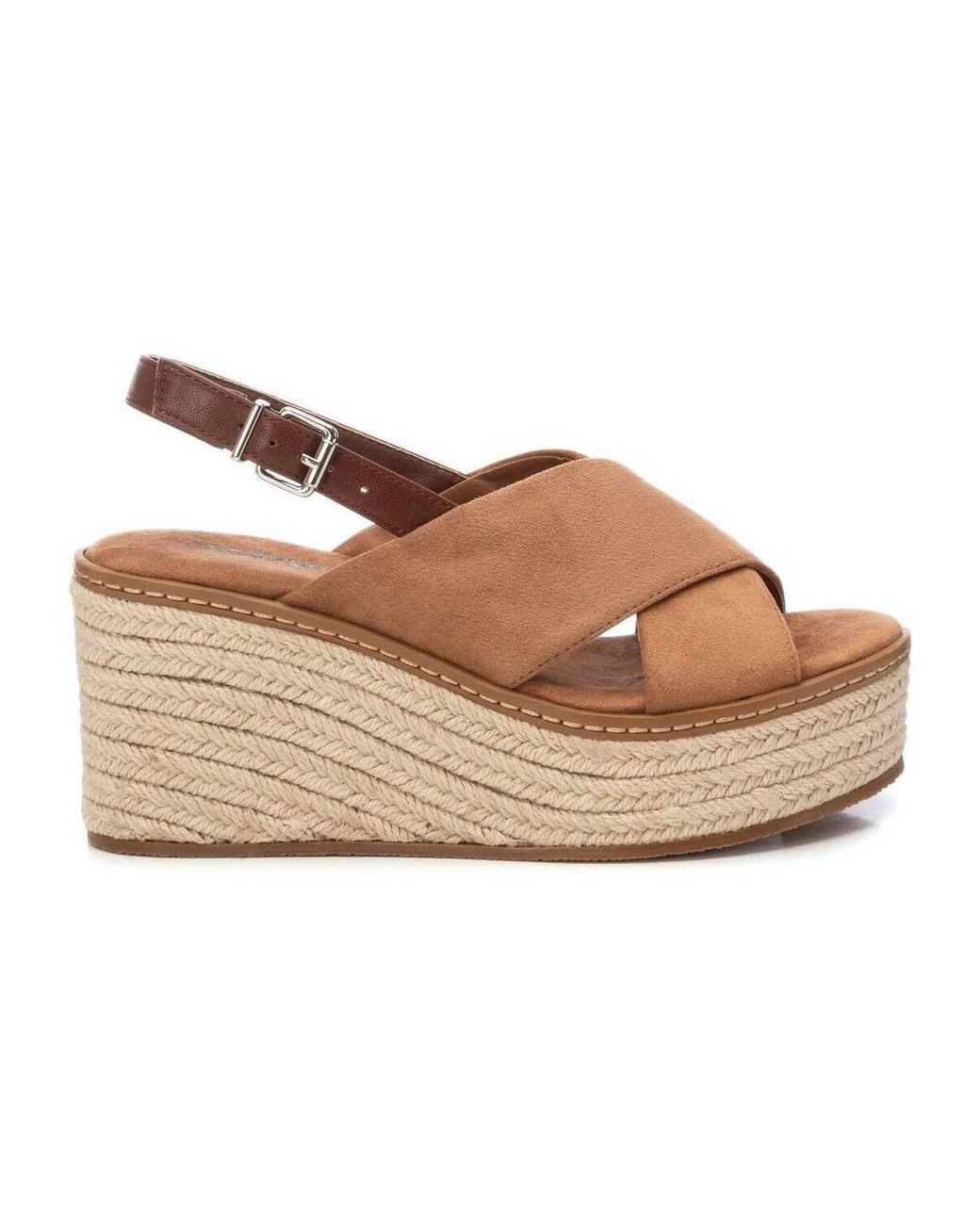 Sandales Compensées 172579 Refresh en coloris Brown