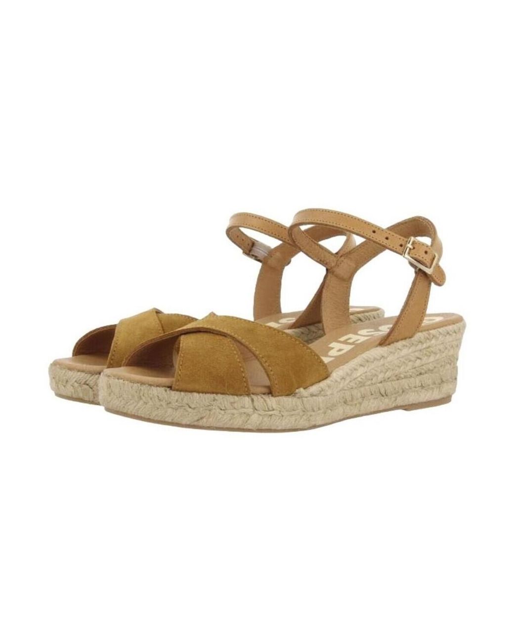 Baskets 65621-Tan Gioseppo en coloris Metallic