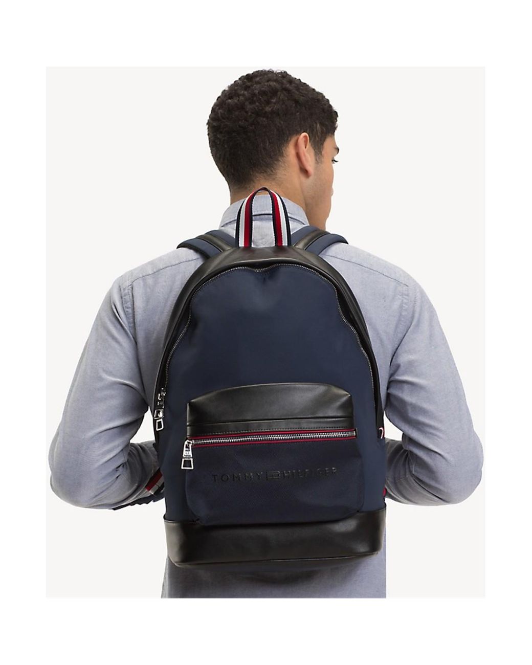 tommy hilfiger 30 ltrs multicolour casual backpack