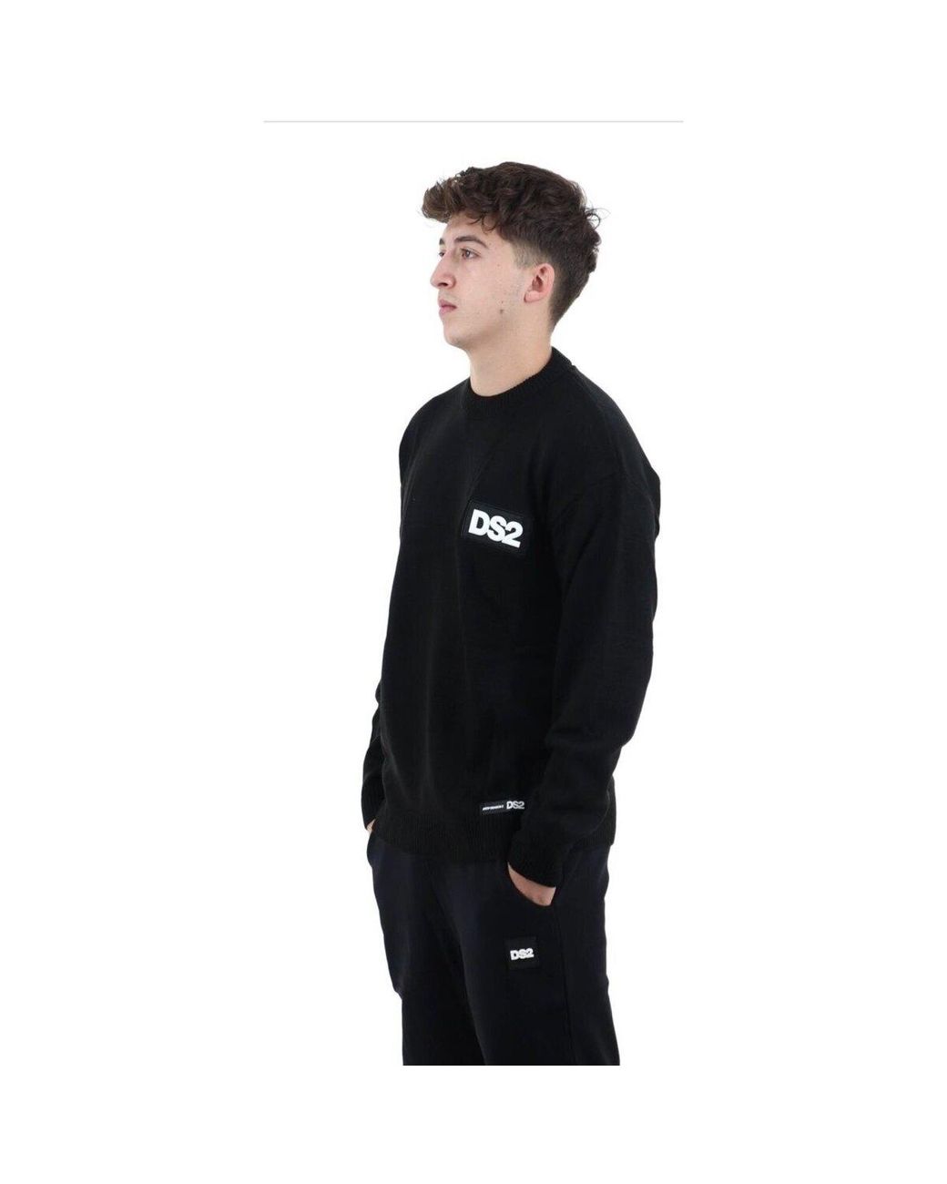 Pull Ds2 pour homme en coloris Black