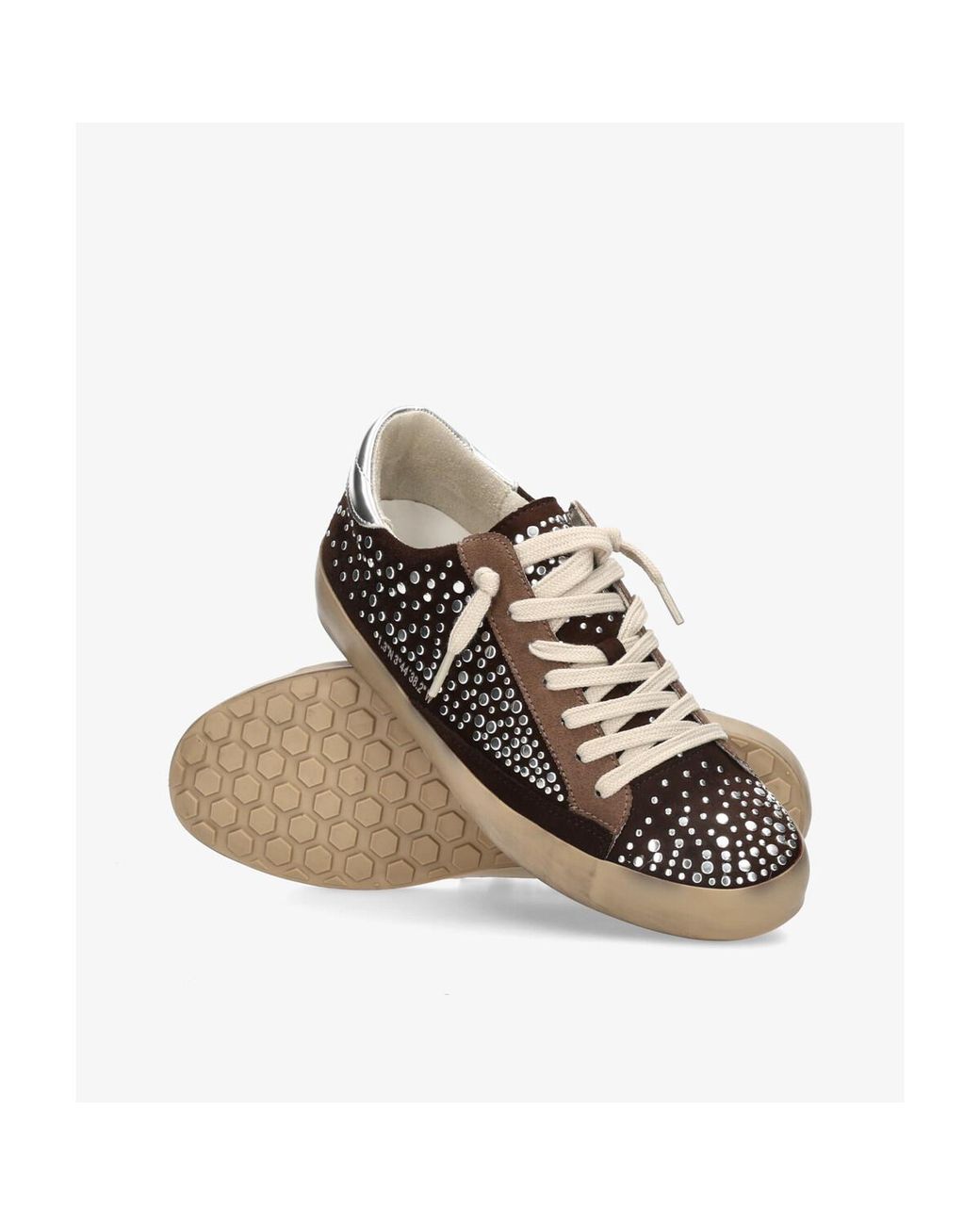 Baskets M6504 Corina en coloris Brown