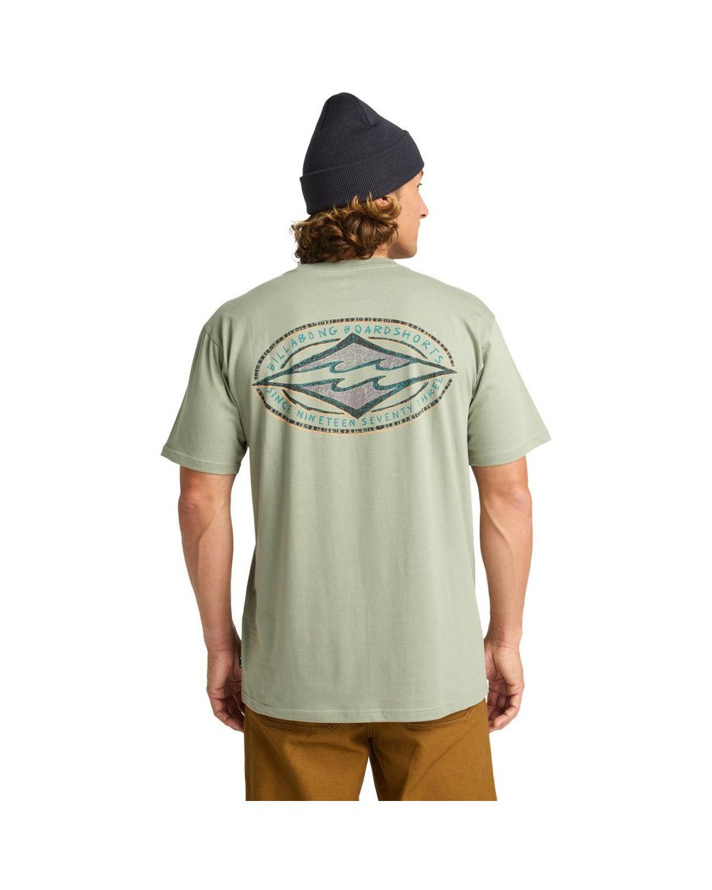 T-shirt Diamond Vision Billabong pour homme en coloris Green