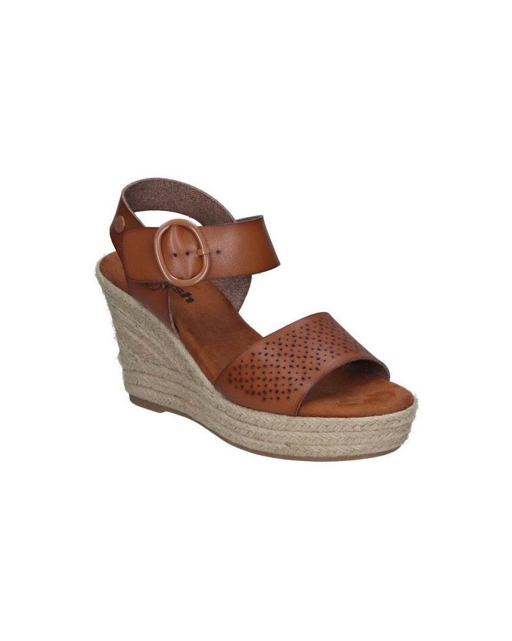 Sandales compensées 107171 Refresh en coloris Brown