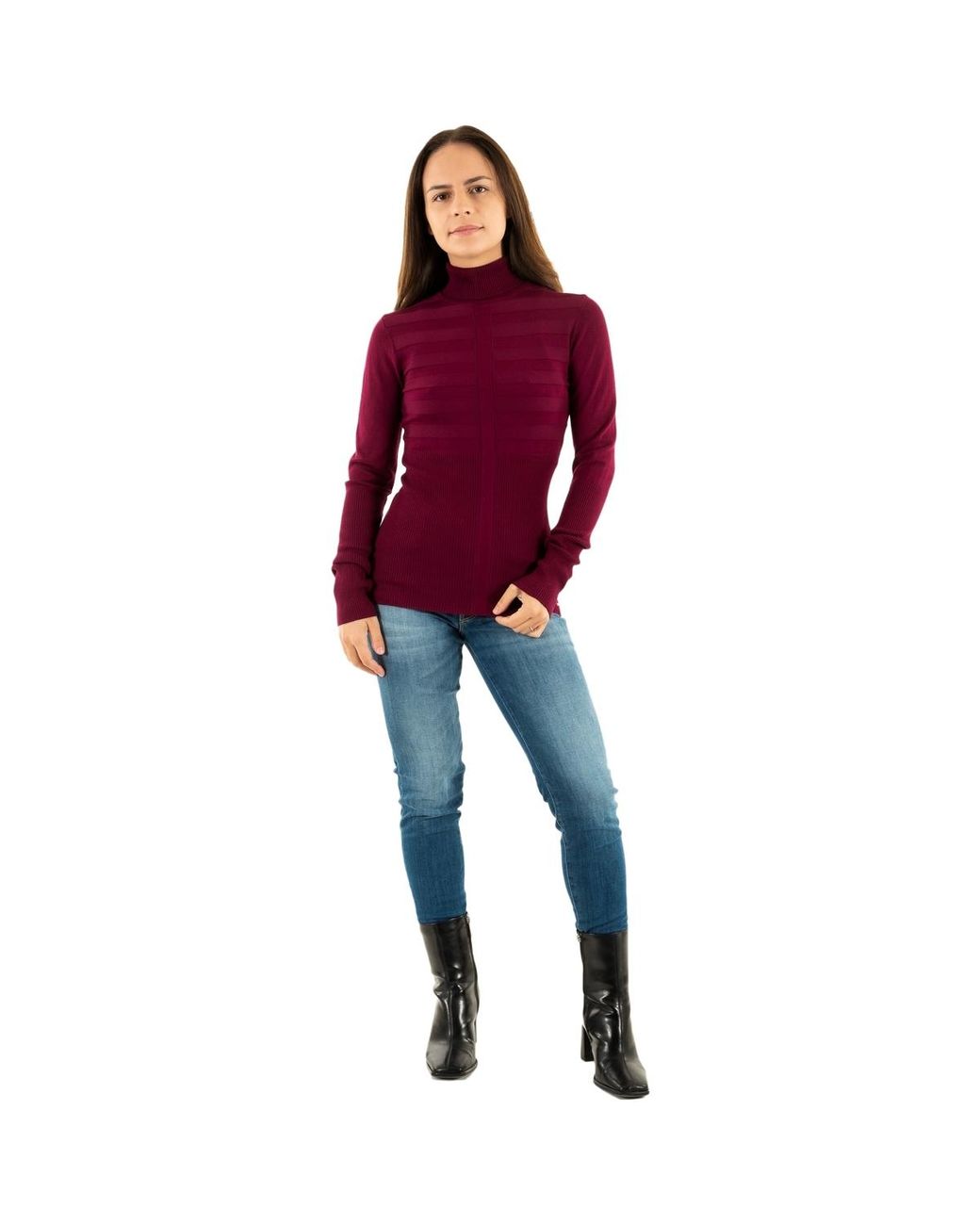 Pull 132-Mentos.M Morgan en coloris Red