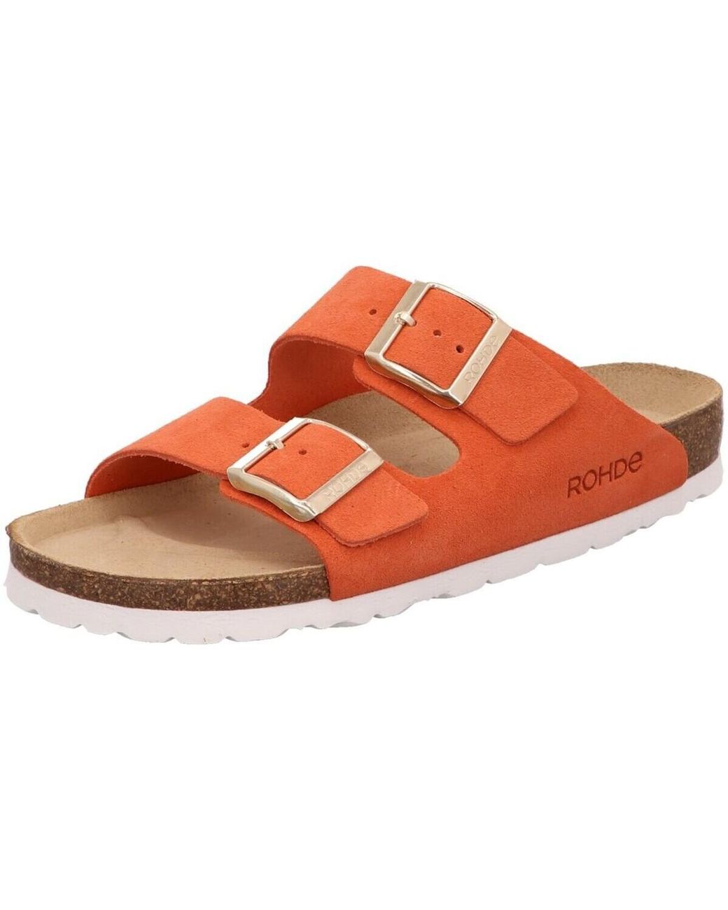 Sabots Rohde en coloris Orange