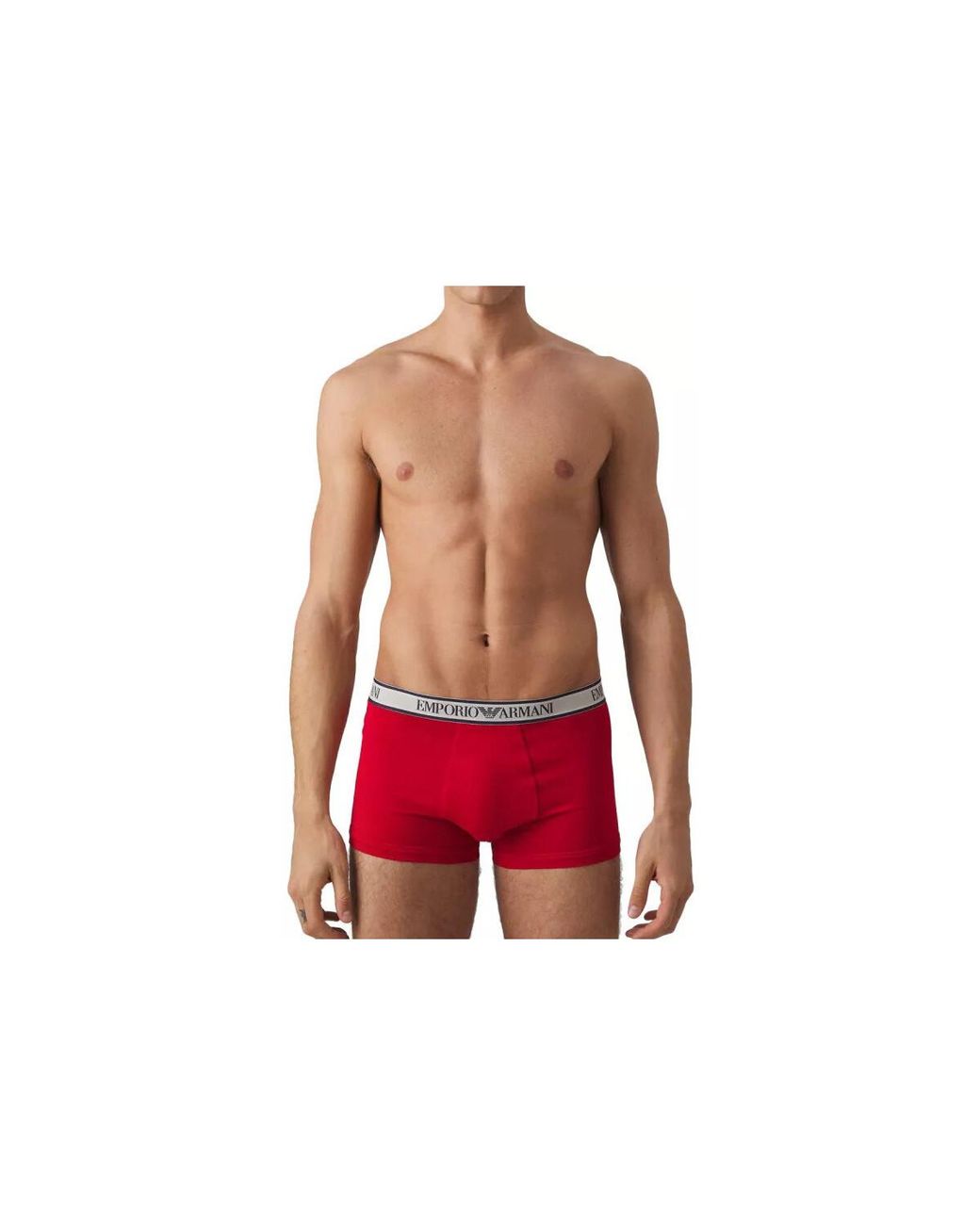 Boxers Pack De 3 EA7 pour homme en coloris Red