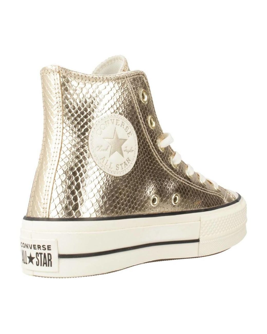 HI LIFT GOLD femmes Chaussures en Doré Converse en coloris Métallisé | Lyst