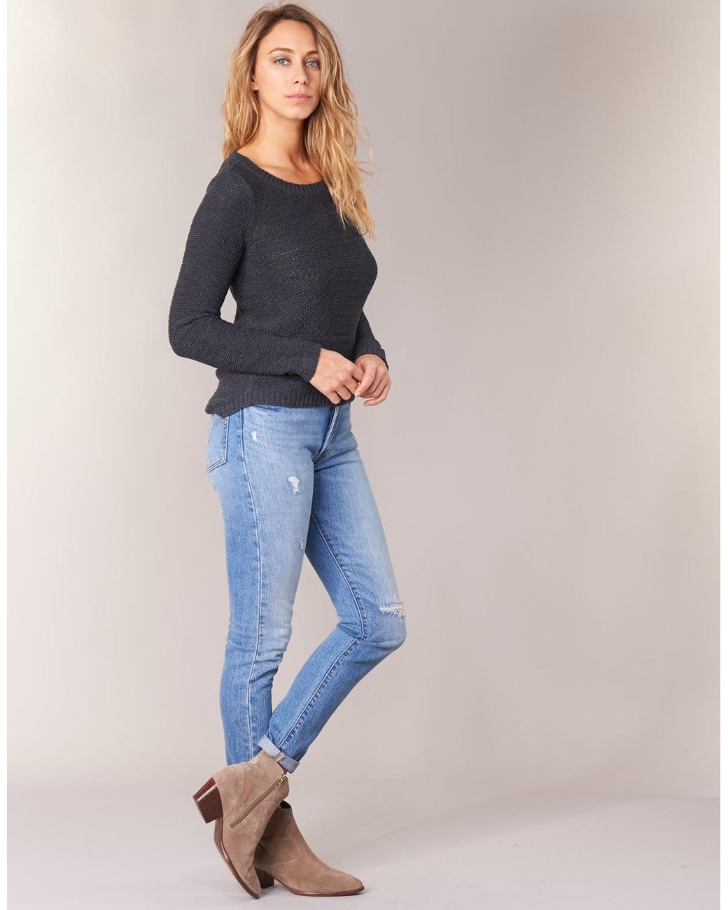 Pull GEENA ONLY en coloris Blue