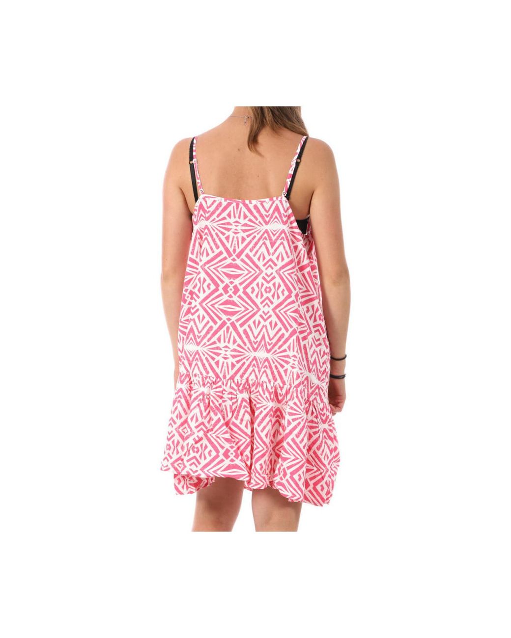 Robe Courte Strap Rio ONLY en coloris Pink