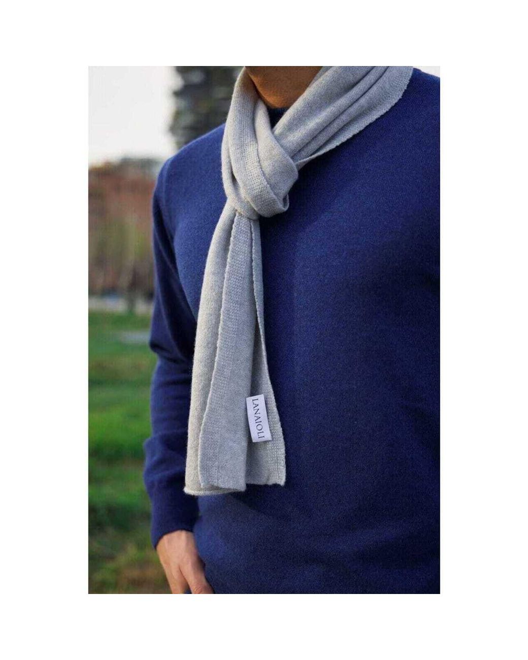 Echarpe Lanaioli en coloris Blue