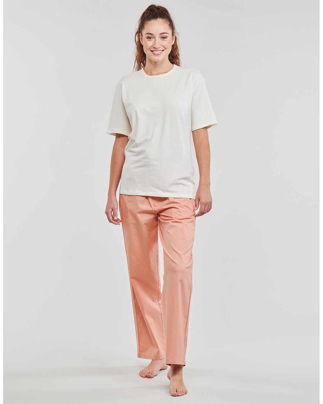Calvin Klein Pyjama-Sets Sleep Set in het White