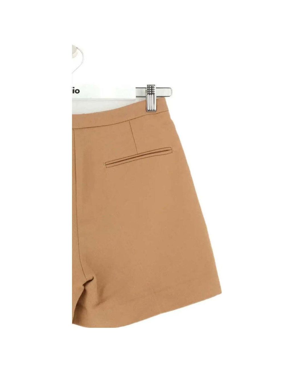 Short Mini Short Camel Sandro en coloris Natural
