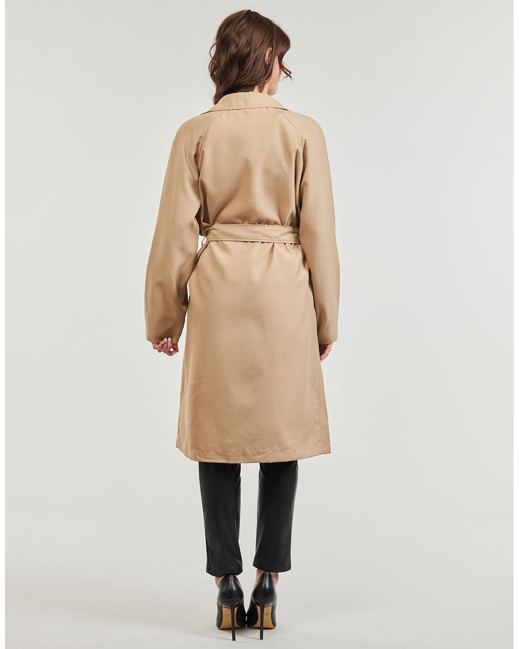 Vero Moda Trenchcoat Vmdoreen in het Natural
