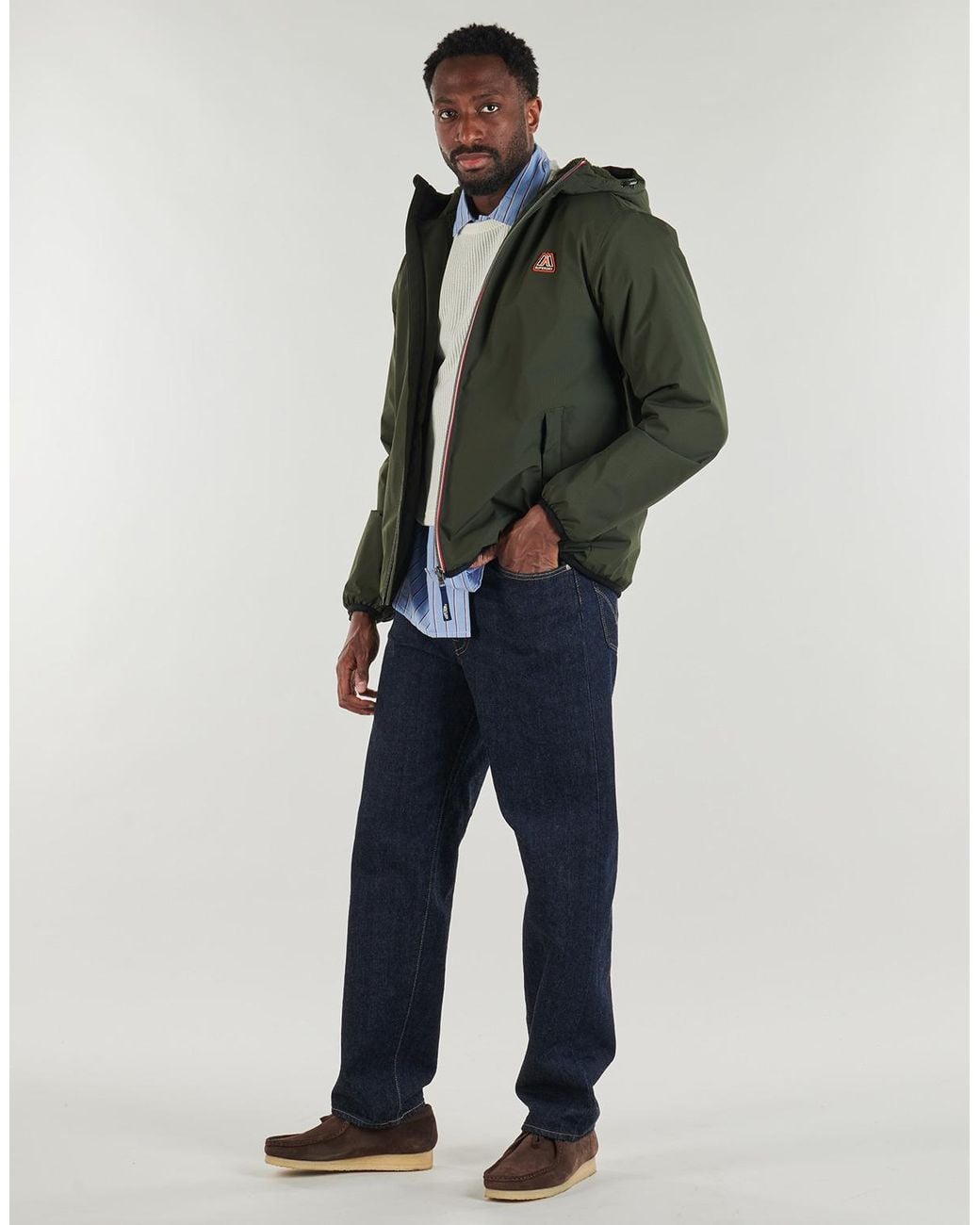 Superdry Windjack Winter Tri Windbreaker Jacket in het Green voor heren