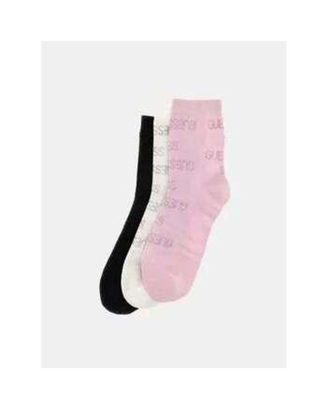 Chaussettes Guess en coloris Pink
