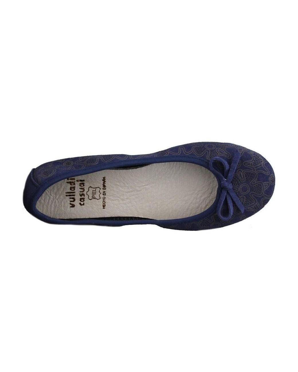 Ballerines SPLIT LETINE FLOWERS Vulladi en coloris Blue