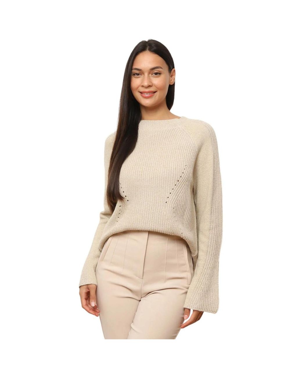 Pull Pulls pour - Beige La Modeuse en coloris Natural