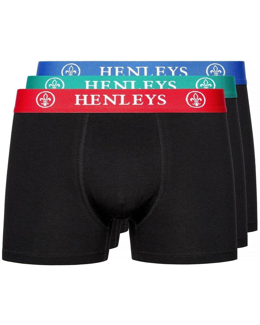 Boxers Primas Henleys pour homme en coloris Black