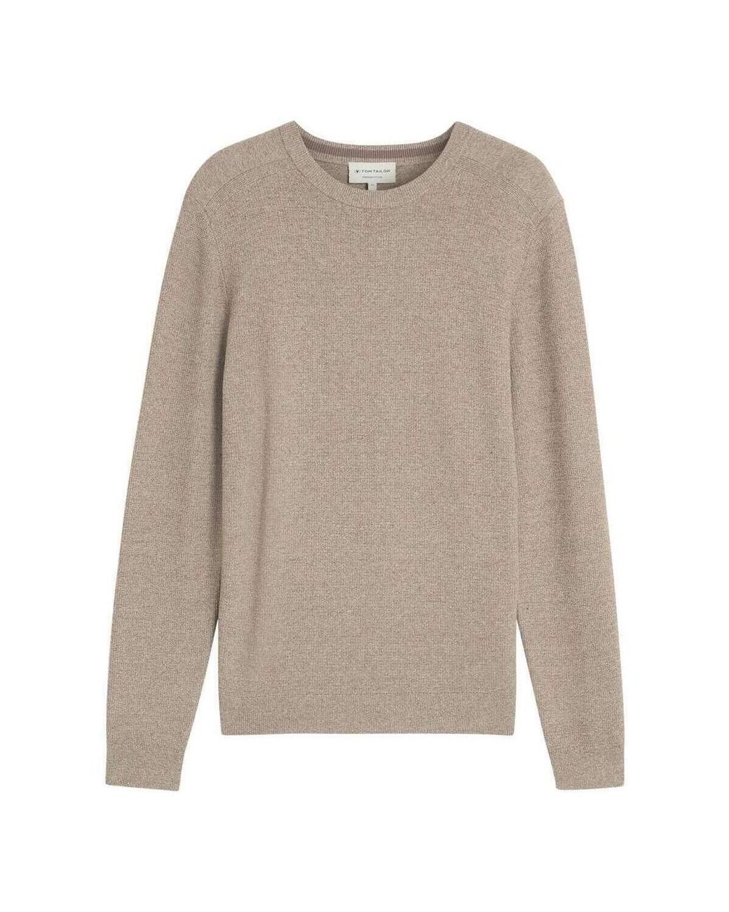 Pull 4242003 Tom Tailor pour homme en coloris Natural