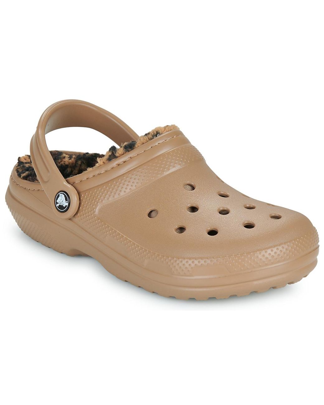 CROCSTM Natural Clogs Classic Lined Animal Clog