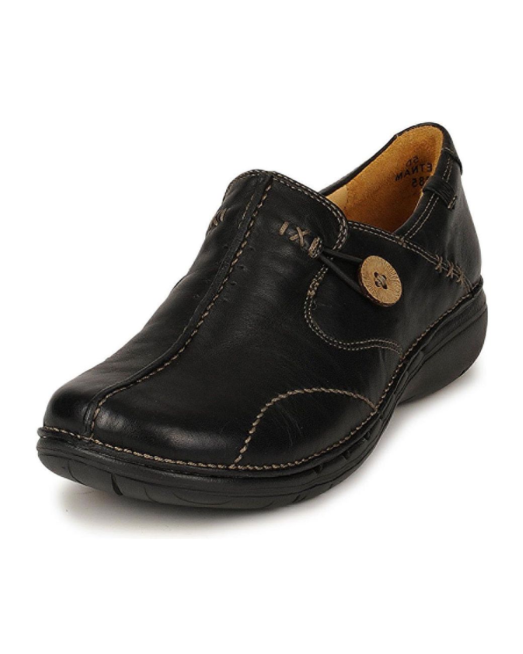 Clarks Instappers Un Loop in het Black