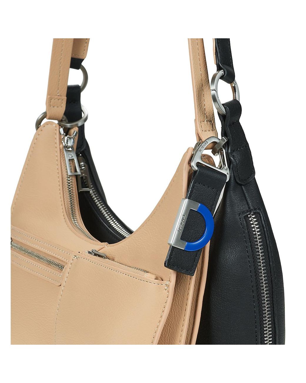 Desigual Handtas Delta Lyra in het Black
