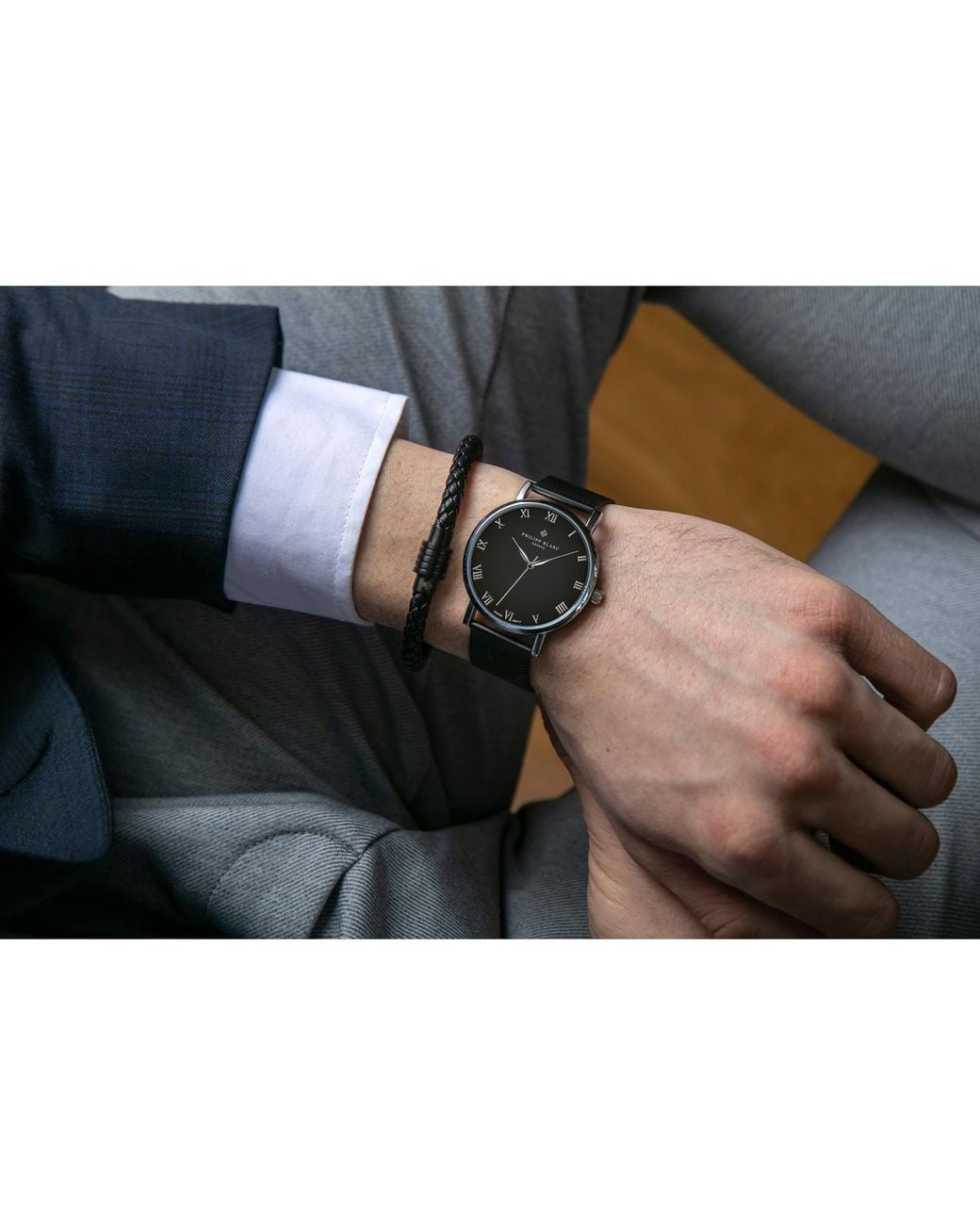 Bracelets Philipp Blanc pour homme en coloris Black