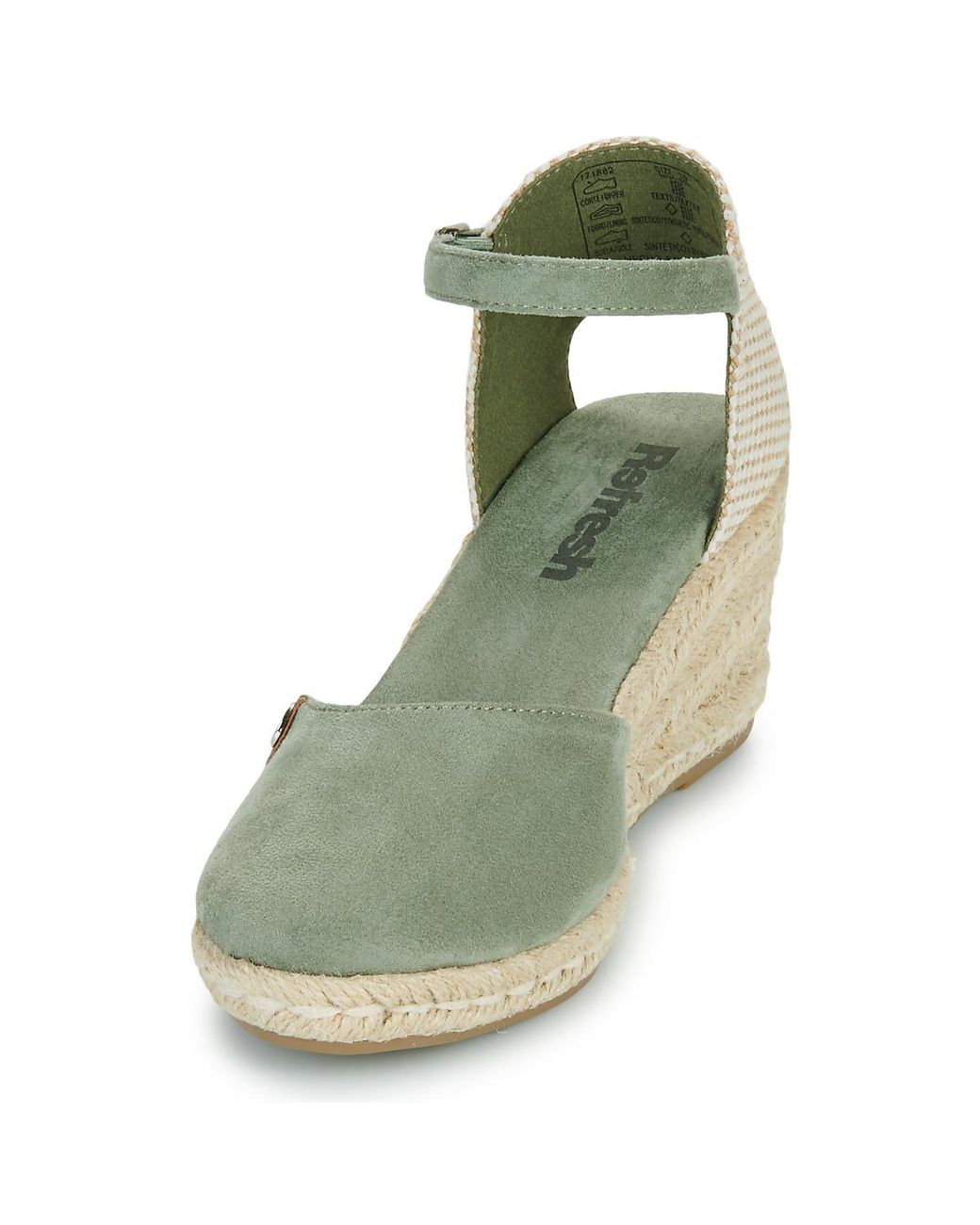 Espadrilles 171882 Refresh en coloris Green