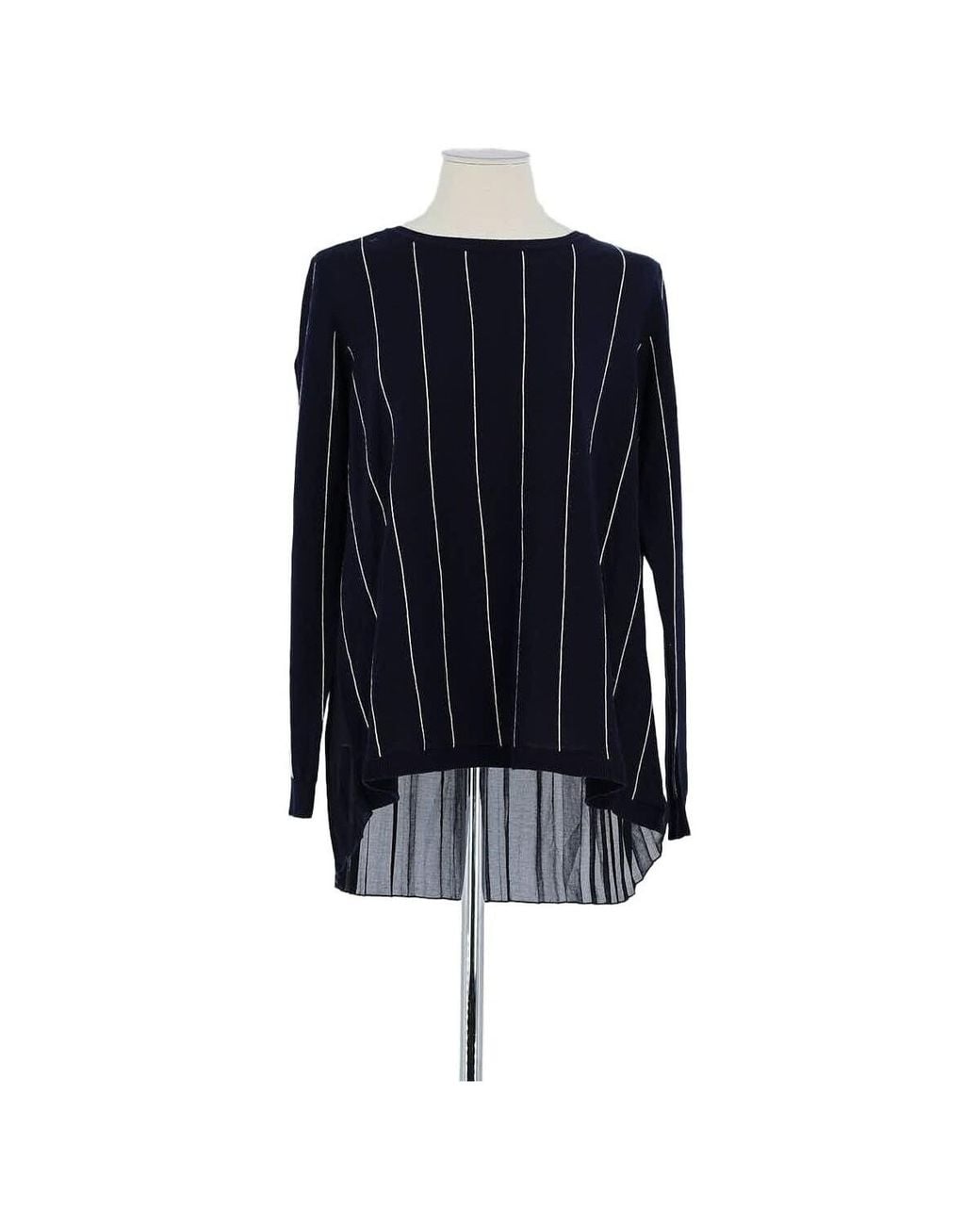 Pull Pull En Coton Bleu Sandro en coloris Blue
