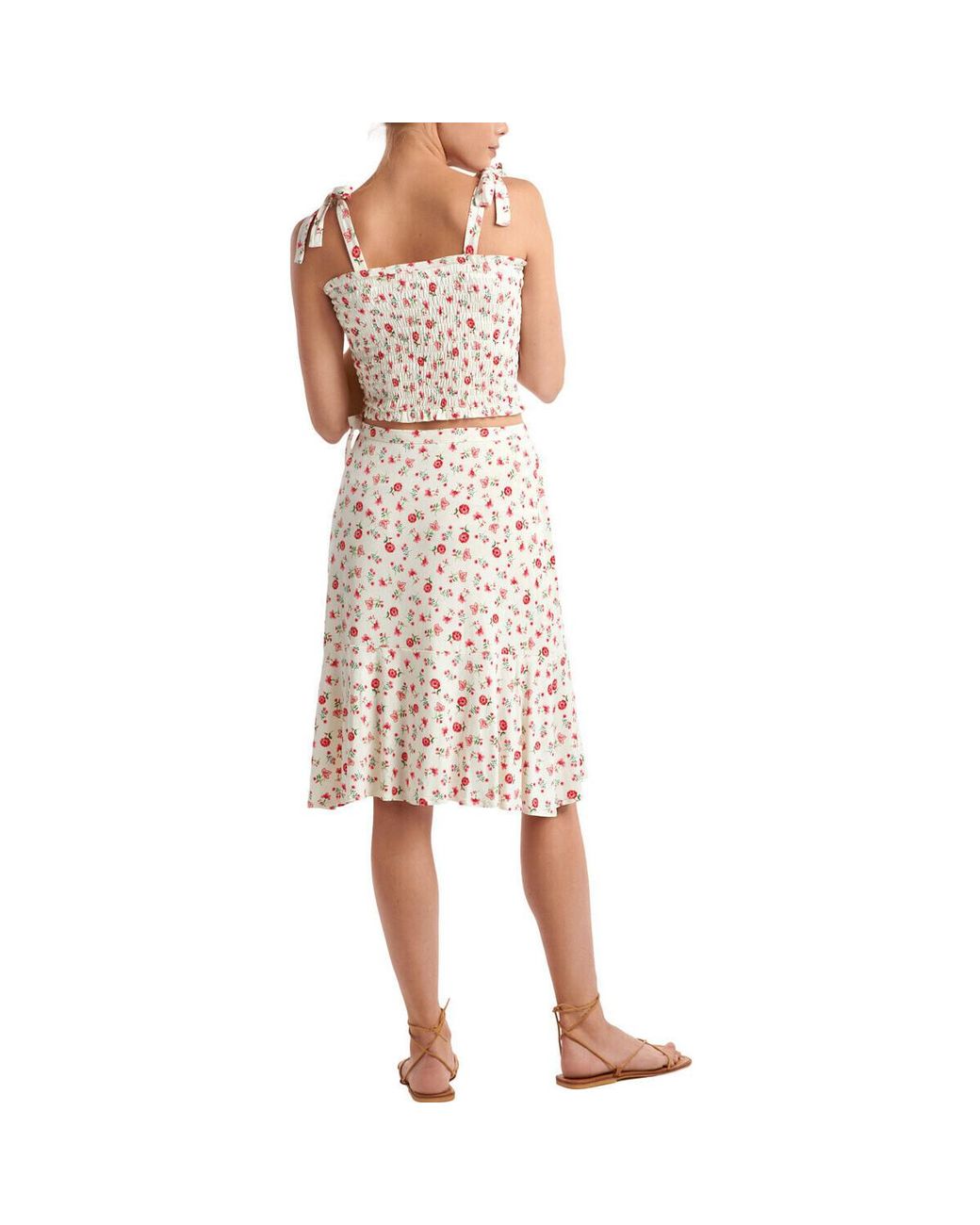 Jupes Midi Jupe Estivale Java Lisca en coloris Pink