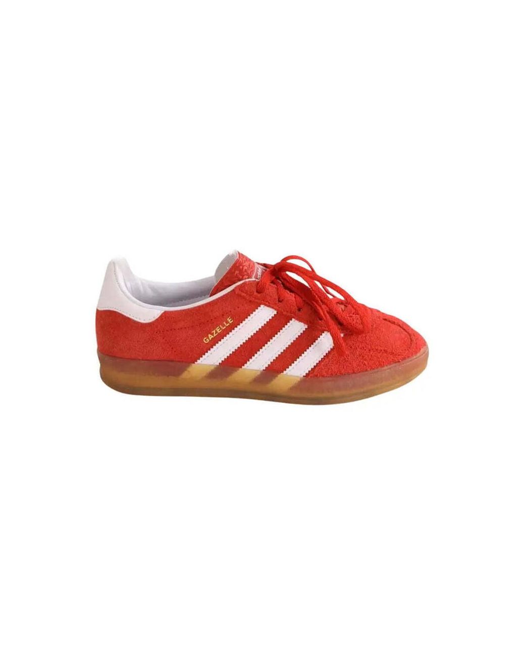 Baskets Baskets Gazelle Oranges Adidas en coloris Red