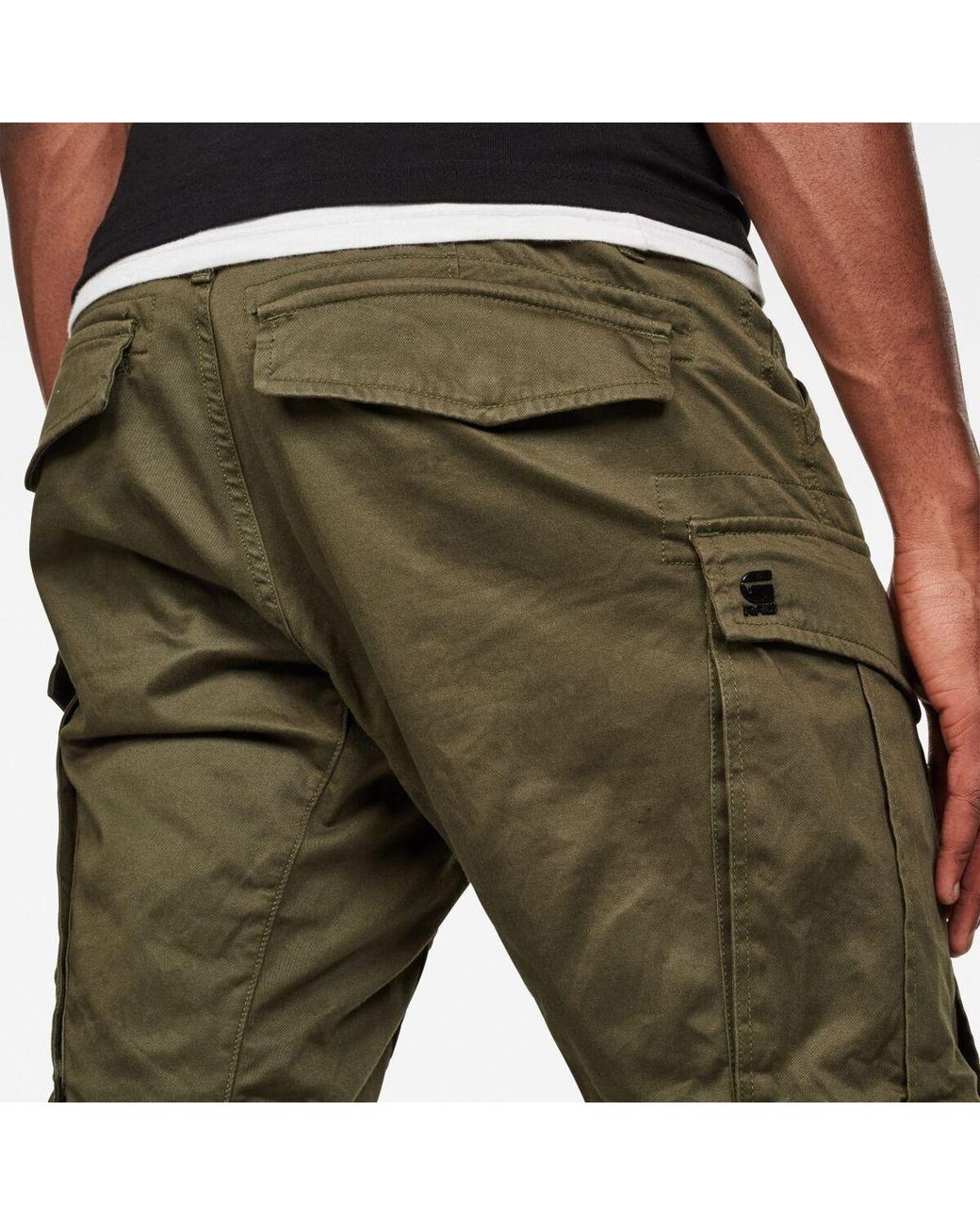 Pantalon D02190 5126 L.30 ROVIC ZIP-6059 DARK BRONZE GREEN G-Star pour homme