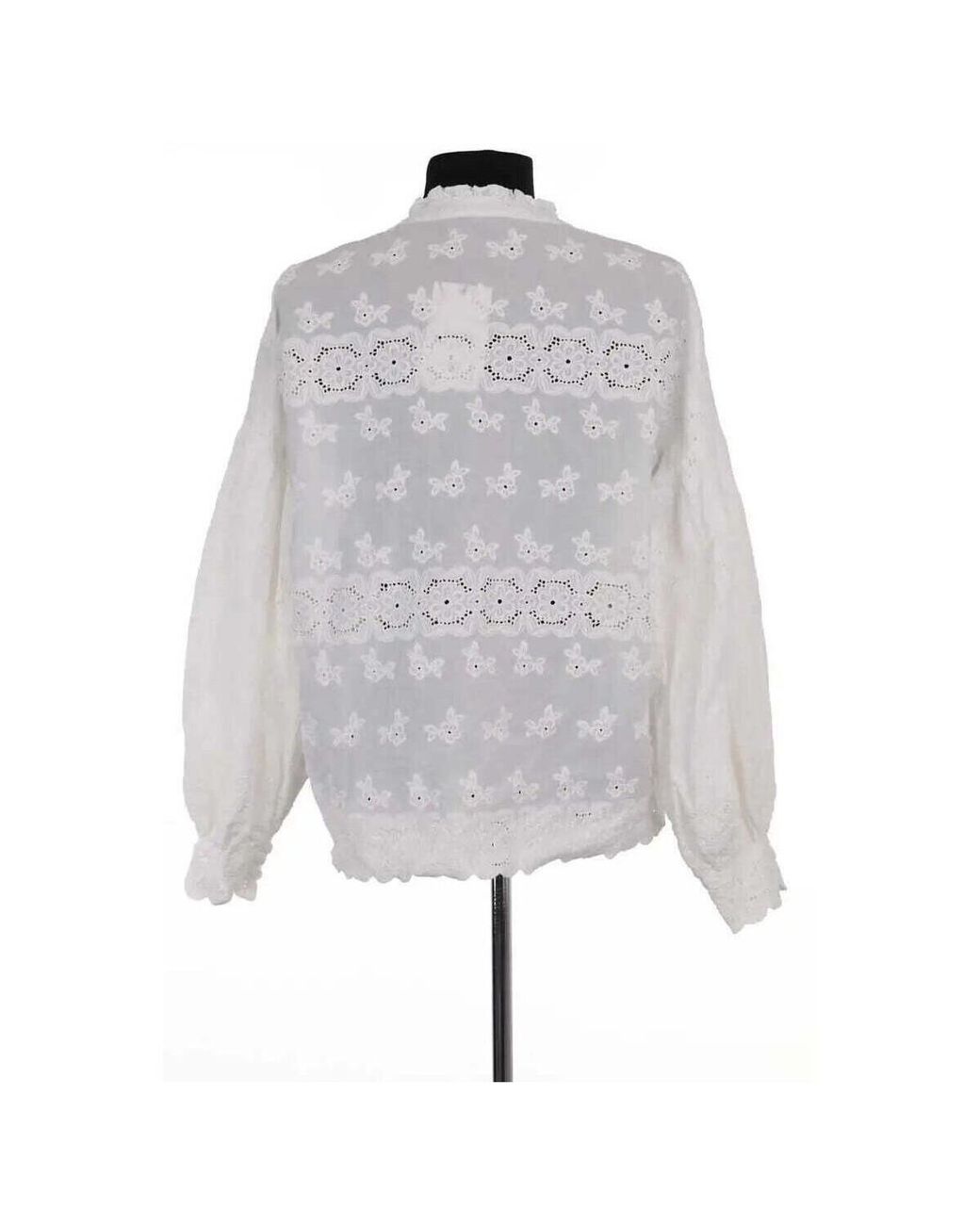 Blouses Blouse Blanche Maje en coloris Gray