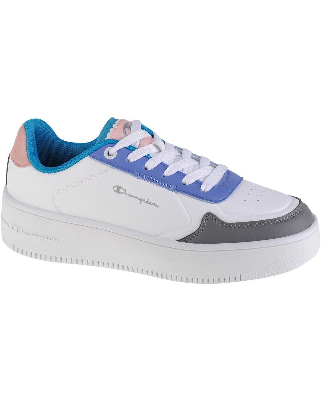 Baskets Basses Rebound Platform Champion en coloris Blue