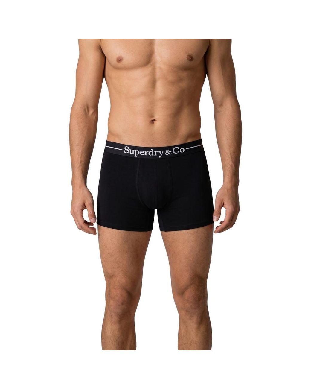 Caleçons M3110480A Superdry pour homme en coloris Black