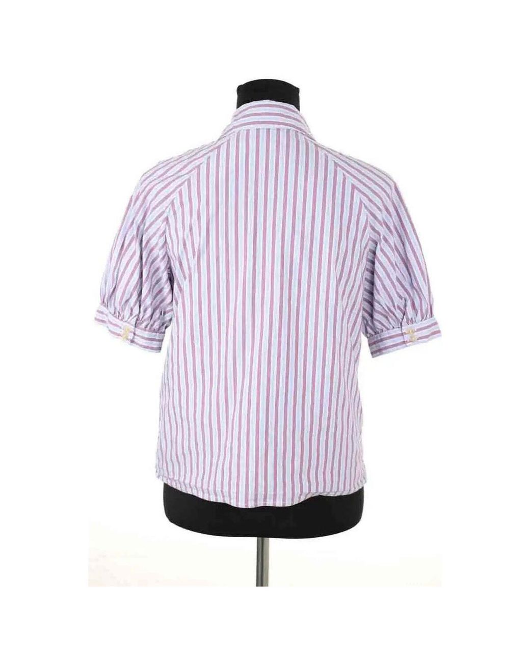 Chemise Chemise En Coton Violette Ba&sh en coloris Purple