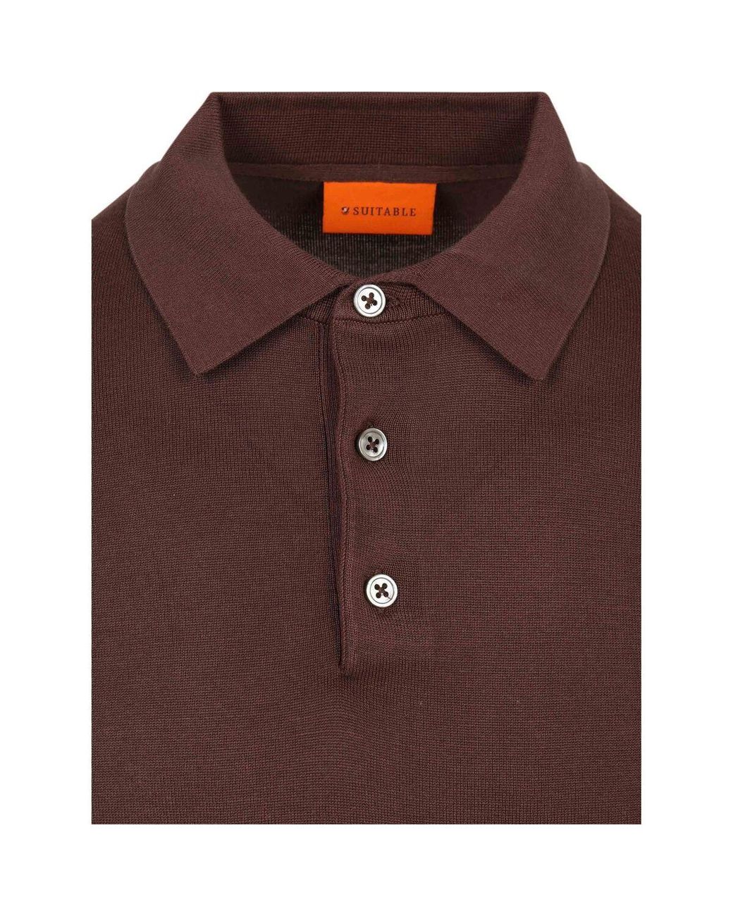 Polo Compact Cotton Polo Suitable pour homme en coloris Red