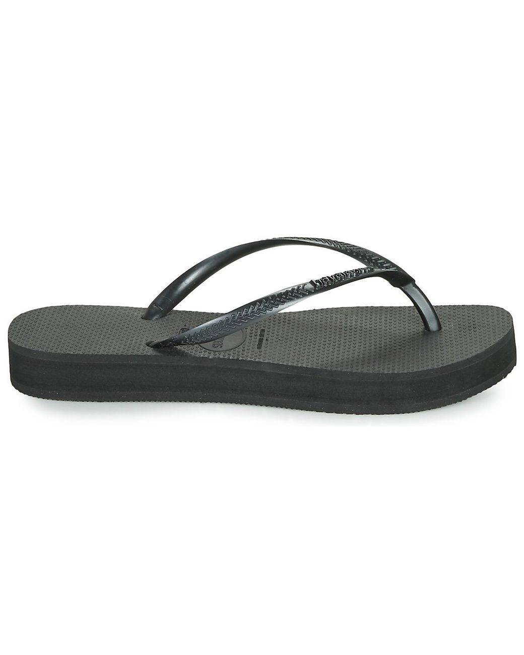 Havaianas Teenslippers Slim Flatform in het Black