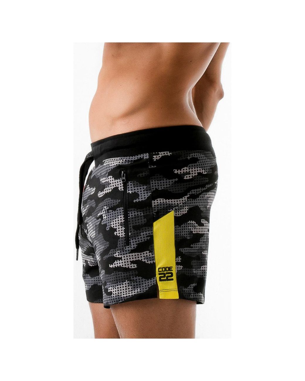 Short Urban Camo Code22 Short Code 22 pour homme en coloris Black