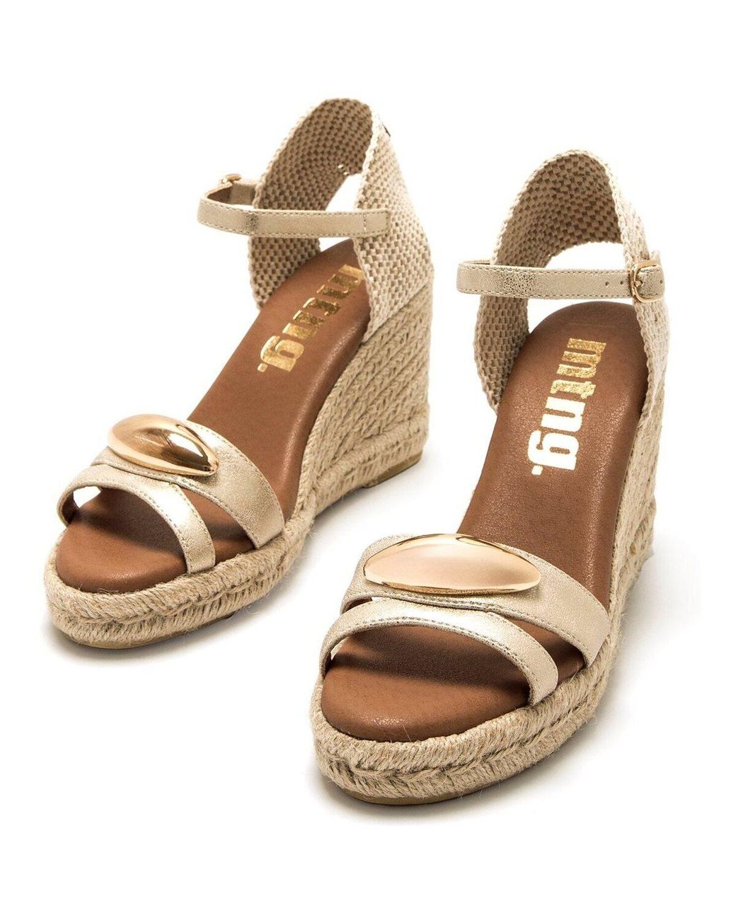 Espadrilles Louisa MTNG en coloris Natural