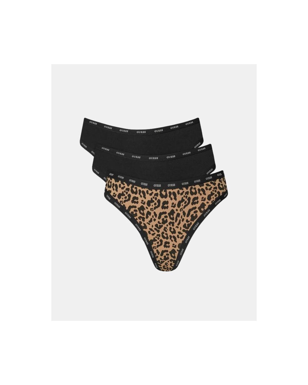 Slips O4Gg24 K6Yw1 Printed Basic Thong Guess en coloris White