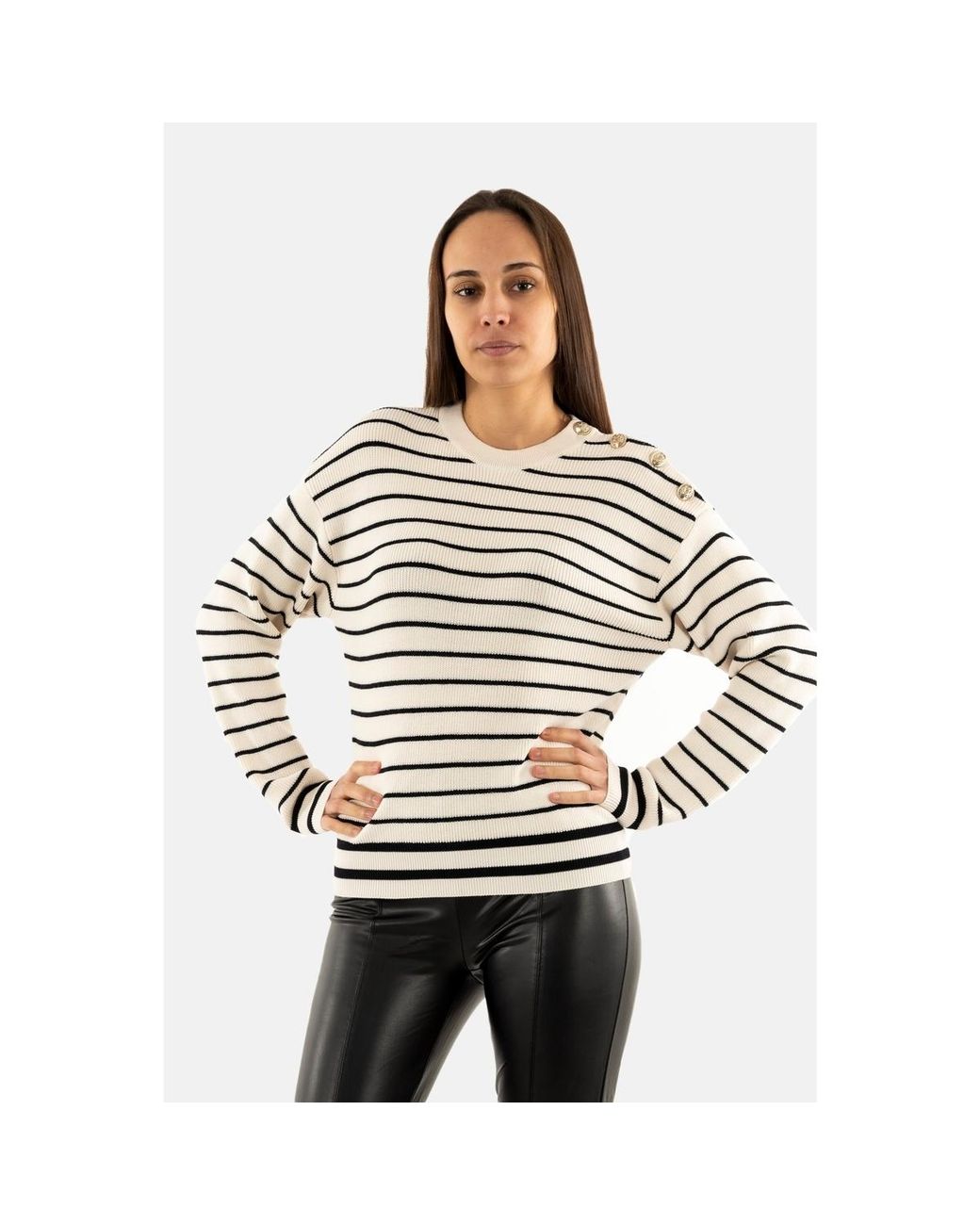 Pull 242-Marino Morgan en coloris Gray