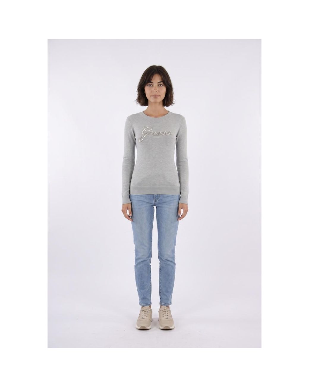 Pull W6Br53 Guess en coloris Gray