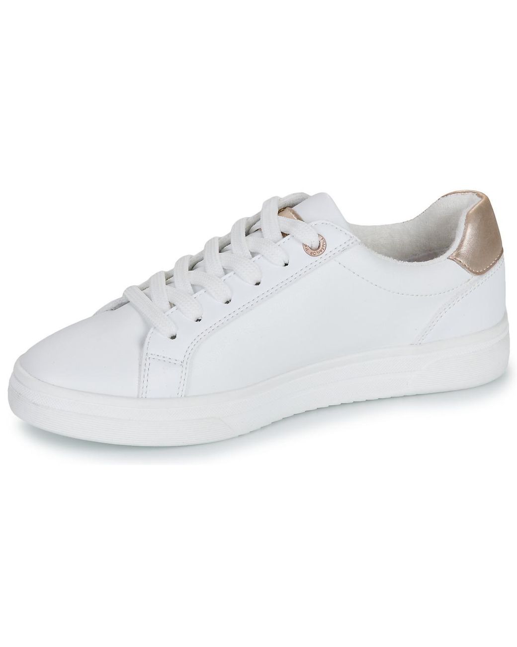 Baskets Basses Uinise Tom Tailor en coloris White