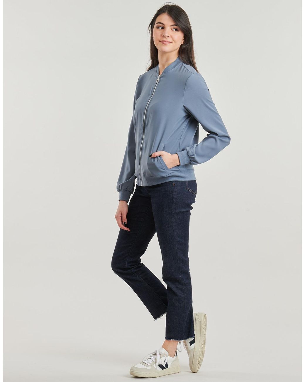 Blouson Vmcoco Vero Moda en coloris Blue